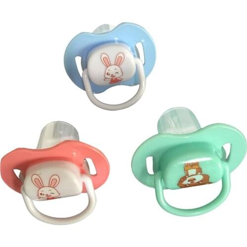 2019 Safe Food-grade Silicone Pacifier non-toxic Cute Cartoon Printed Pattern Baby Nipple Soother for Baby Infant Top Quality