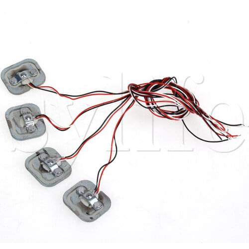 4 x Body Load Cell Weigh Sensor Resistance Bathroom YZC-161 Sensors 50kg 5VDC