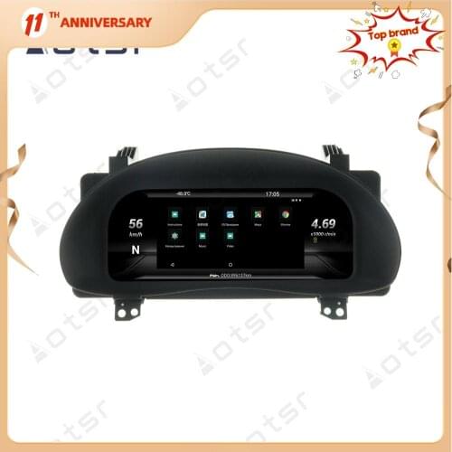 For Toyota Carola 2014 - 2018 Android 9.0 LCD Instrument Panel Assembly Car Navigation Player Modification Special Accessories