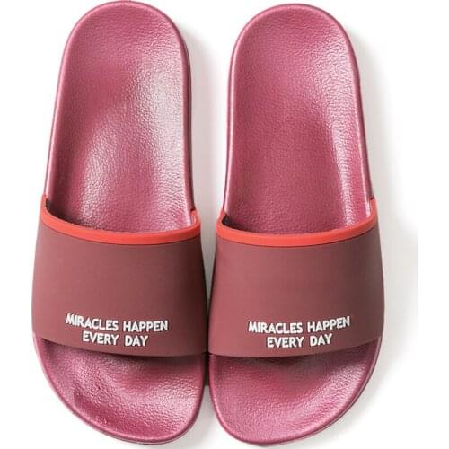 TZLDN Womens Slippers Couples Indoor Home Non-slip Lady Girl Bathroom Slippers Summer Beach Sandals Outdoor shoes