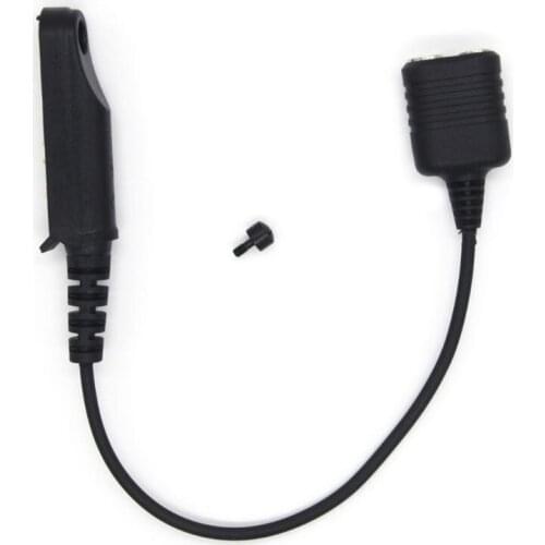 Adapter Cable Baofeng UV-9R Plus UV-XR Waterproof to 2 Pin Suitable for UV-5R UV-82 UV-S9 Walkie Talkie Headset Speaker