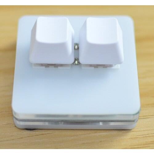 Customize Mini Keypad 2 Keys Copy and Paste Audio Shortcut Cherry Mechanical Keyboard Gaming USB keyboard for WIN8 10 / Mac