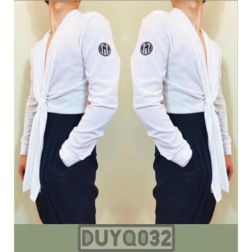 Latin Dance Costumes MenS V-Neck Blouse Long Sleeve Dance Dress Adult Modern Latin Dance Tops Shirts Performance Wear DQS4888