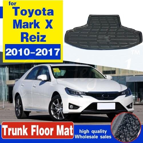 For Toyota Mark X Reiz Car Trunk Mat Cargo Floor Carpet Tray Boot Liner Protective Pad 2010 2011 2012 2013 2014 2015 2016 2017