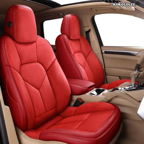 Kokololee Custom Leather car seat cover For LAND ROVER Discovery Freelander Range Rover Evoque Range Rover sport seat cover cars