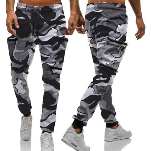 2021 Mens Multi-Pockets Cargo Pants Joggers Cotton Harem Pants Hip Hop Trousers Sweatpants