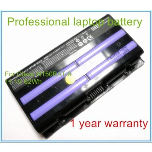 Original battery for N150BAT-6 6-87-N150S-4U91 N150SD Laptop Battery(Li-ion 11.1V 62WH)