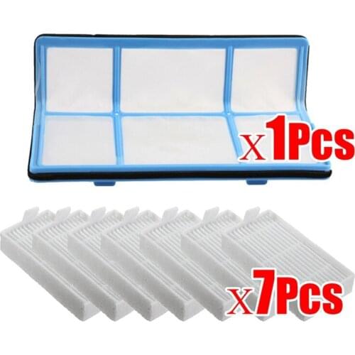 Original 1xPrimary filter+7x Efficient Hepa Filter for chuwi ilife v5 v5s V3 V3s v5 pro V50 V55 x5 robot vacuum cleaner Parts