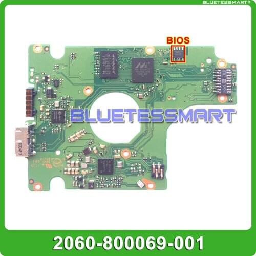 WD HDD PCB logic board 2060-800069-001 REV P1 for 3.0 USB hard drive repair data recovery WD10SDZW