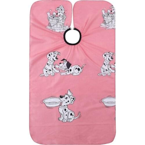 Kids Hairdressing Cape Gown Hair Cut Cloak Cape Cloth Waterproof Hairdresser Barber Apron Wrap Haircutting Children Girls Boys