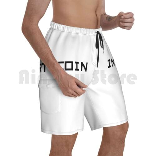 Insert Coin Beach Shorts Men Beach Pants Swim Trunks Insert Coin Insert Coin Arcade Retro Gaming Games Machine 8bit 8