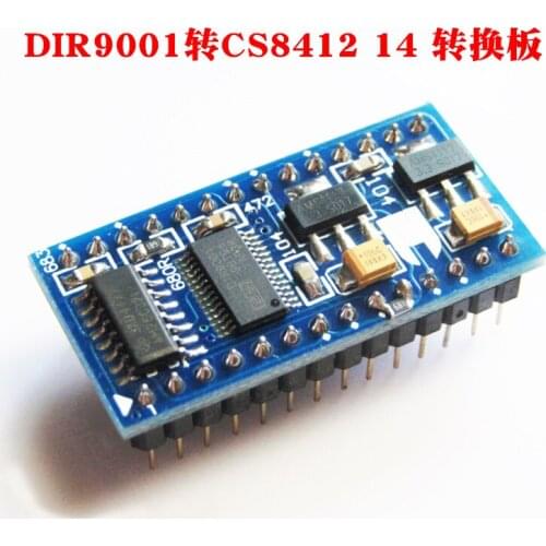 DIR9001 to CS8412 14 conversion board module decoder hifi fever