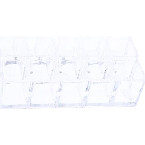 MagiDeal Clear Acrylic Lipstick Display Holder Make Up Organizer 16