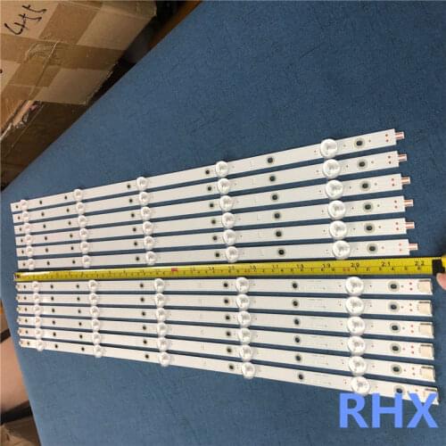 12 PCS LED backlight strip for 55PUS6503 55PUS6262 55PUS6753 55PUS7303 55PUS6703 LB55073 TPT550U1-QVN05.U
