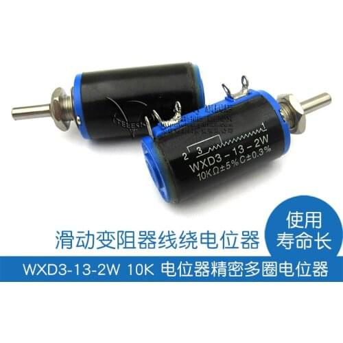 WXD3-13-2w more than 10k potentiometer precision potentiometer slide rheostat wire wound potentiometer