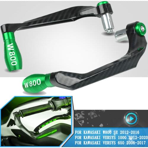 Motorcycle Levers Guard Brake Clutch Lever Handlebar Protector For KAWASAKI W800 SE Versys650 VERSYS 1000 2012 2013 2014 15-2020