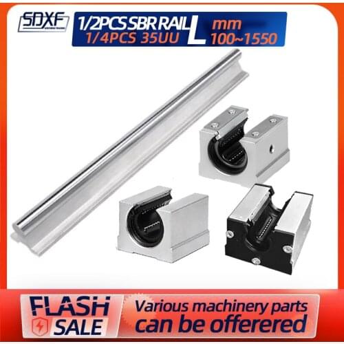 1/2 piece of SBR35, factory direct sale, length 100mm-1550mm, with one piece of SBR pressure plate, or one piece of SBR dustproo