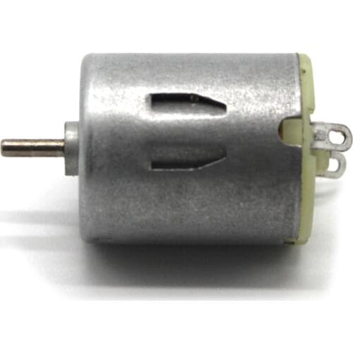 270 Cylindrical DC Motor High Speed Micro DC 3V 6V Motor Mini Micro Electronic Motor for DIY Toys 10000-18000rpm Shaft Dia: 2mm