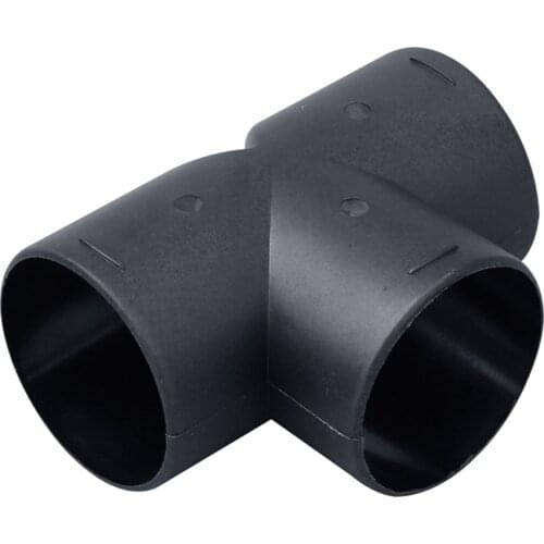 60/75mm Air Vent Ducting T L Piece Outlet Heater Ducting Exhaust Pipe Connector Diesel Air Parking Heater Accessories