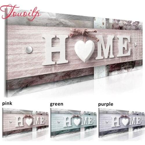 TOUOILP 3d diy full square&round abstract Love Home 5d diamond painting cross stitch diamond embroidery mosaic needlework