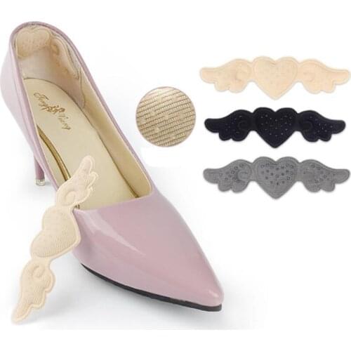 Butterfly Wing Shoes High Heel Insert Adjust Size Heel Liner Grips Protector Sticker Pain Relief Foot Care Grip Cushion