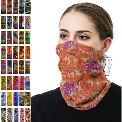 Seamless Windproof Cycling Face Scarves Hiking Ski Fishing Magic Bandanas HeadWear Outdoor Neck Turban Face Cover Headband(1-29)