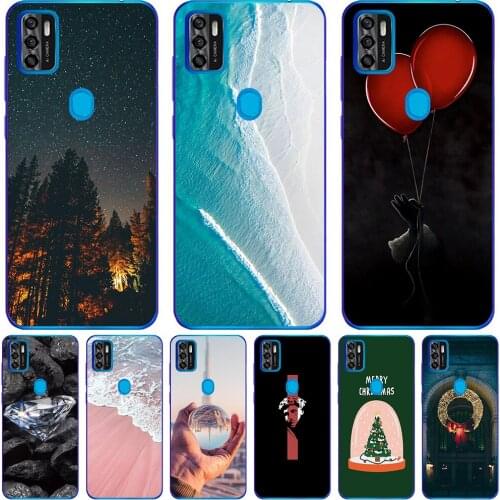 For ZTE Blade A31 A31 Lite 2021 Cases Silicone Soft TPU Back Cover Protective Cute Fundas Luxury Coque Bags