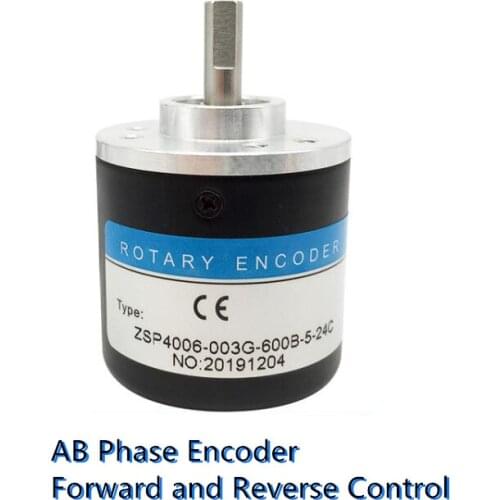 Incremental Photoelectric Rotary Encoder 300 360 600 400 1000 P/R AB Phase Hollow Shaft Motor