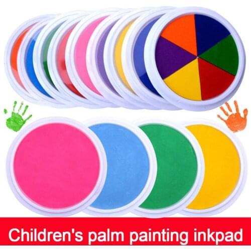 Finger Painting Ink Mud Childrens Finger Ink Sponge Ink Painting Graffiti Palm Ink Creative DIY Children Finger Paint