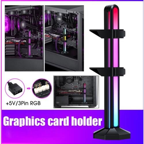 Computer Graphics Card Bracket GPU Brace Support Bracket Magnetic Headphone Holder computer motherboards Holder Magnetic Base