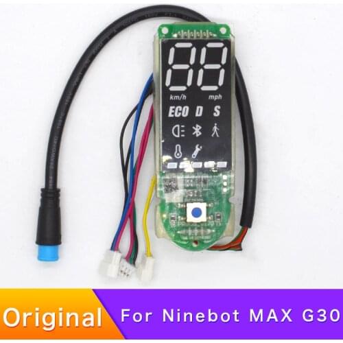 Original Dashboard Ninebot KickScooter MAX G30 Electric Scooter Dashboard switch Display Accessories