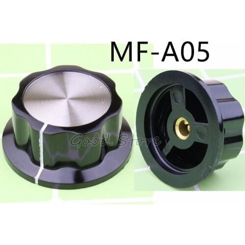 2PCS/lot Hat MF-A05 potentiometer knob WH118 WX050 bakelite knob copper core inner hole 6mm