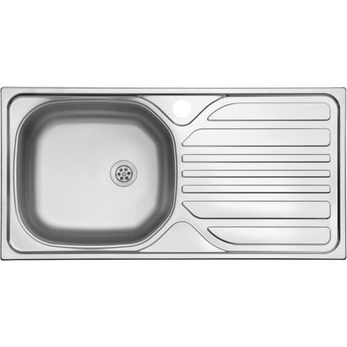Ukinox Barton Left or Right Drainer Stainless Steel Kitchen Sink
