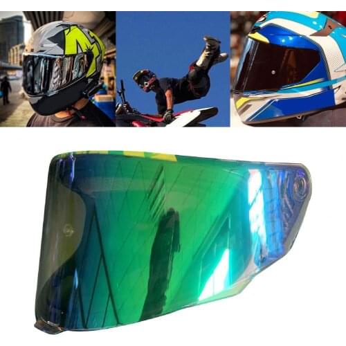 Helmet Shield Night Vision Revo PC Non Glare Motorcycle Helmet Visor for KYT TT