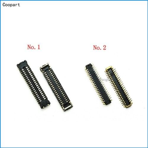 2pcs/lot Coopart New LCD display FPC Connector Port Plug on mainboard/cable for Meizu PRO6 pro 6 / MX6pro MX6 pro replacement