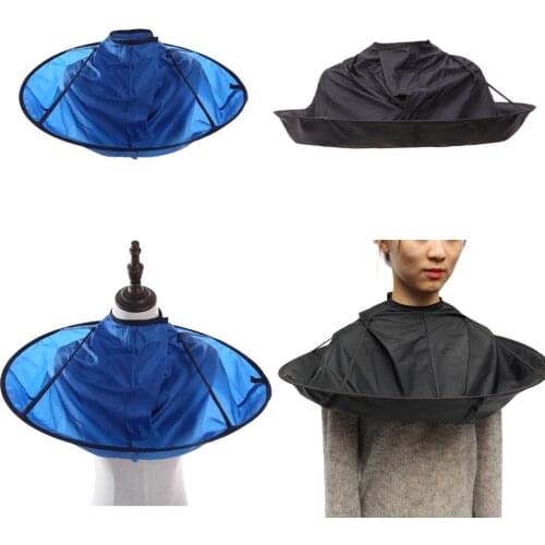 2-piece Salon Hairdressing Hair Cutting Cape Cloth Hair Catcher Women Men