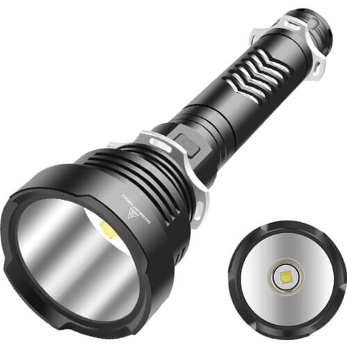 2021 Newest Powerful USB LED Flashlight Torch Hand Lamp 18650 or 26650 Rechargeable Tactical Flashlight for Camping