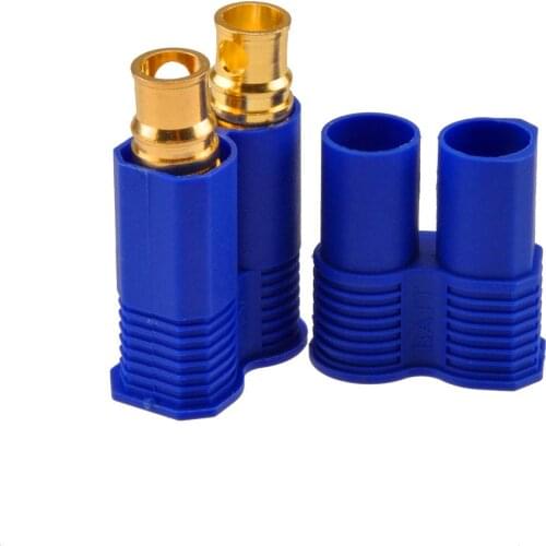 5 Pairs EC8 Gold Plated Bullet Connector Banana Plugs For RC Model Plane Parts Battery New