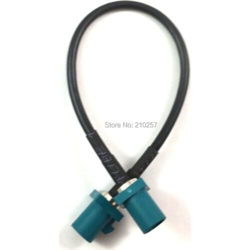 5pcs Fakra Male Connector Cable Straight to Fakra Male Straight Pigtail RG174 "Z" GPS Antenna Extension Cable 15cm