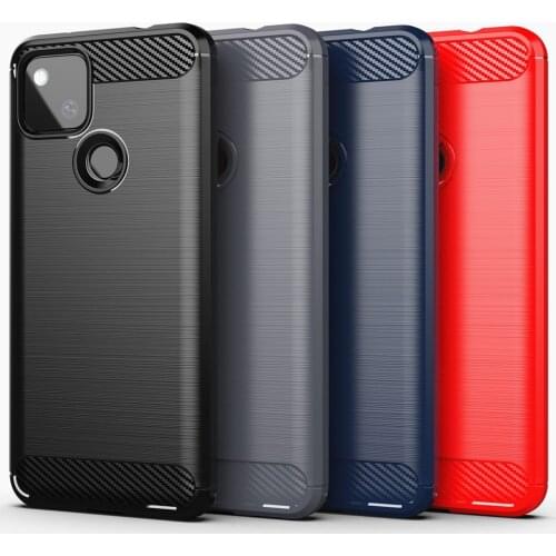 For Google Pixel 5A Case Cover for Google Pixel 5A 5 4 4A 3 3A XL Cover Soft TPU Business Style Phone Shell Coque Funda Capa