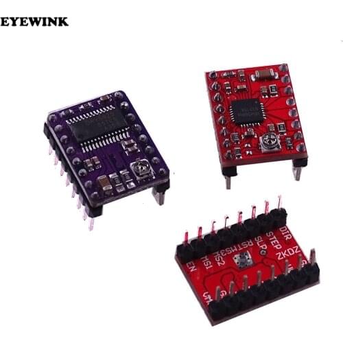 10PCS 3D Printer StepStick DRV8825 Stepper Motor Driver Carrier Reprap 4-layer PCB RAMPS replace A4988