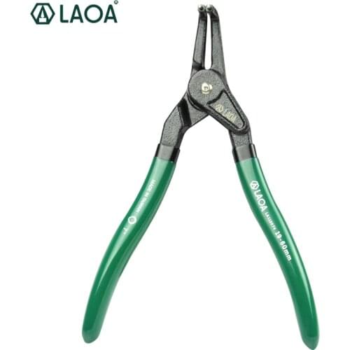 LAOA 5/7 Inch 4psc Retainer pliers Circlip Plier Shaft Clamp Snap Ring pliers with bag
