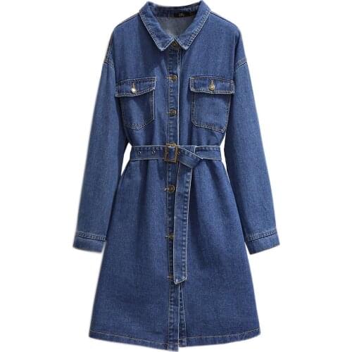 Hodisytian Fashion Denim Dresses