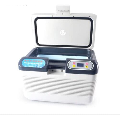 Pig semen animal husbandry incubator 17 degrees small refrigerator car dual-use temperature control rabbit essence incubator