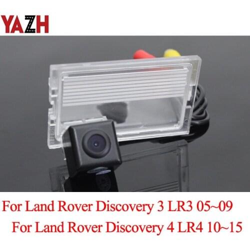 YAZH 175 Degree HD CCD Reverse Rear View Camera For Land Rover Discovery 3 4 2005-2015 Auto GPS Radio Packing Waterproof Camera