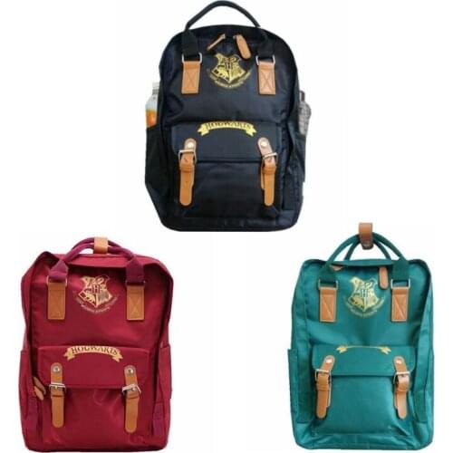 Harry Fashion Backpack Large Capacity Shoulder Bag Potter New School Bag For TeenagerGirls Boys School Backapck Travel Daypacks