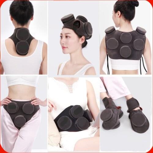 NEW Smoke-free Suit Ai Zhu Pure Copper Box Portable Cloth Set Multi-purpose Clothing Cover Smoke Free Neck Massager