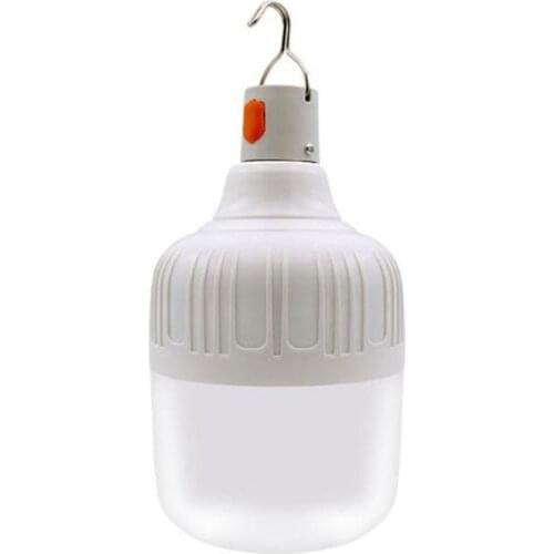 30W USB charging led portable lantern white rechargeable led hanging bulb for camping tent street vendor LED emergency light