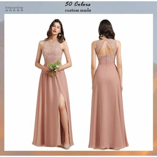 Babyonlinedress Lace Long Evening Dress Appliques Backless Prom Dresses For Women robe ete 2021 vestidos de fiesta