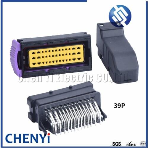1 set 39 pin automotive male or female electrical ECU connector plug for vehicle electronic PCB control system 211PC249S0031
